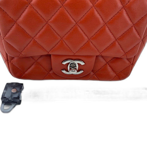 CHANEL Matelasse Shoulder Bag Orange WS34764