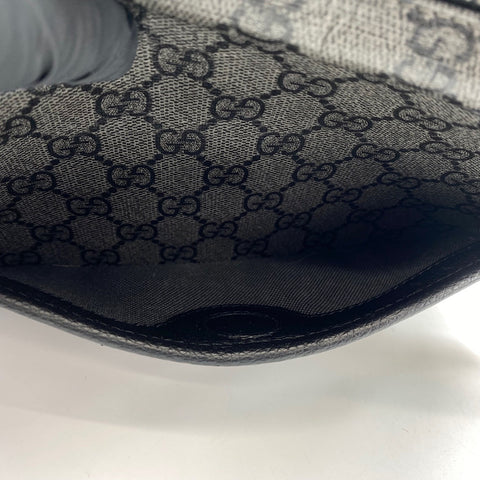 GUCCI GG Supreme Shoulder Bag gray WS34766