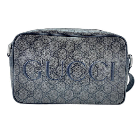 GUCCI GG Supreme Shoulder Bag gray WS34766