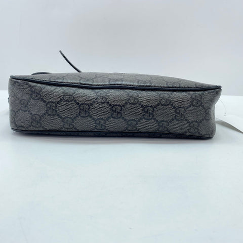 GUCCI GG Supreme Shoulder Bag gray WS34766