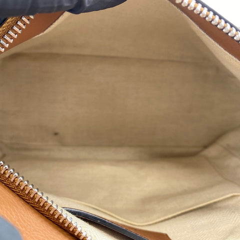 LOEWE Puzzle bag 2WAY Handbag Brown WS34767