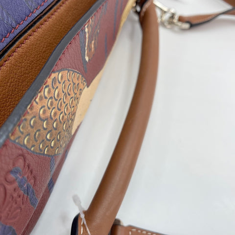 LOEWE Puzzle bag 2WAY Handbag Brown WS34767