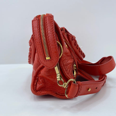 BALENCIAGA LE CITY 2WAY Handbag Orange WS34769