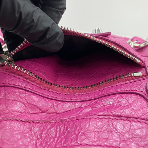 BALENCIAGA Classic Mini City 2WAY Handbag pink WS34770