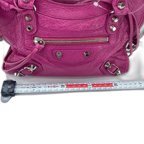 BALENCIAGA Classic Mini City 2WAY Handbag pink WS34770
