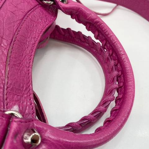 BALENCIAGA Classic Mini City 2WAY Handbag pink WS34770