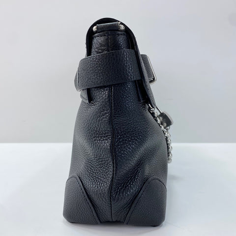 LOUIS VUITTON Steamer Crossbody Shoulder Bag black WS34771