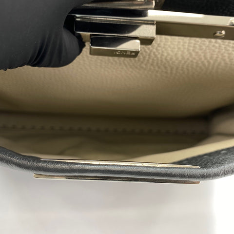 FENDI Peekaboo 2WAY Handbag gray WS34774