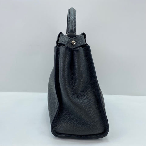 FENDI Peekaboo 2WAY Handbag gray WS34774