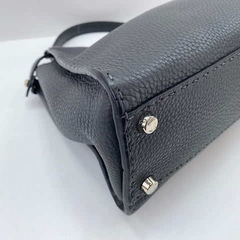 FENDI Peekaboo 2WAY Handbag gray WS34774