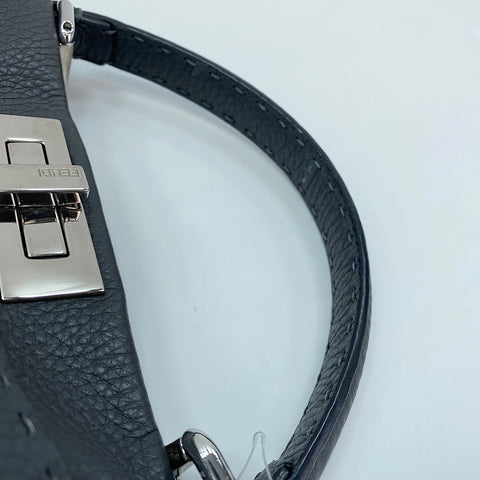 FENDI Peekaboo 2WAY Handbag gray WS34774