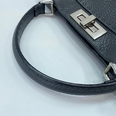 FENDI Peekaboo 2WAY Handbag gray WS34774