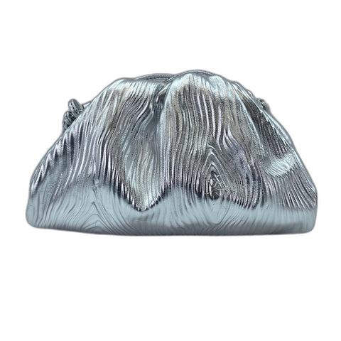BOTTEGAVENETA Mini the pouch Pouch Silver WS34777