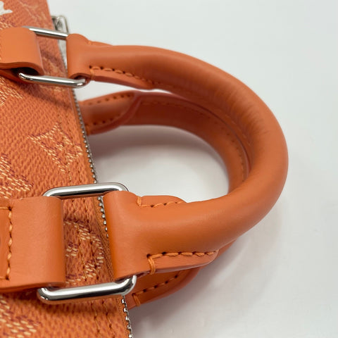 LOUIS VUITTON Keepall Bandouliere 25 Handbag Orange WS34781