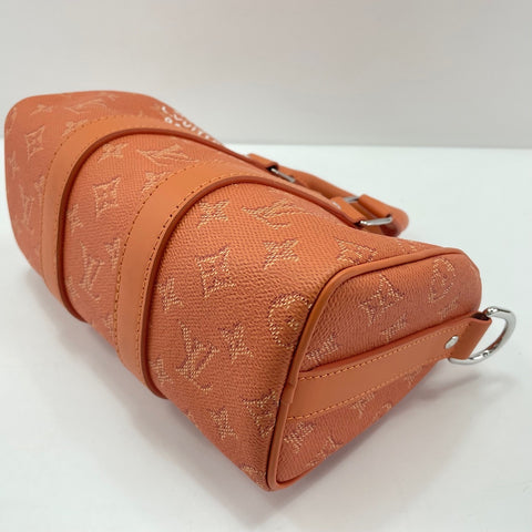 LOUIS VUITTON Keepall Bandouliere 25 Handbag Orange WS34781