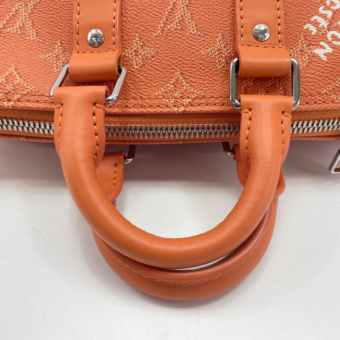 LOUIS VUITTON Keepall Bandouliere 25 Handbag Orange WS34781