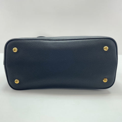PRADA Vitello Phoenix 2WAY Handbag black WS34786