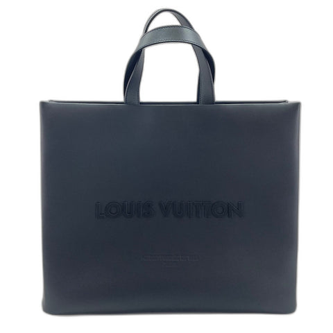 LOUIS VUITTON Shopper Tote MM Handbag black WS34792