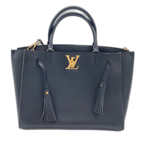 LOUIS VUITTON Rock meat Handbag black WS34793