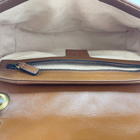 GUCCI GG Marmont Shoulder Bag Brown WS34796