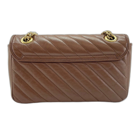 GUCCI GG Marmont Shoulder Bag Brown WS34796