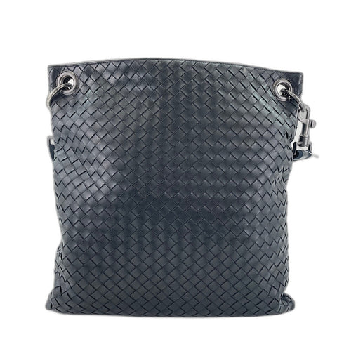 BOTTEGAVENETA INTRECCIATO Shoulder Bag black WS34799