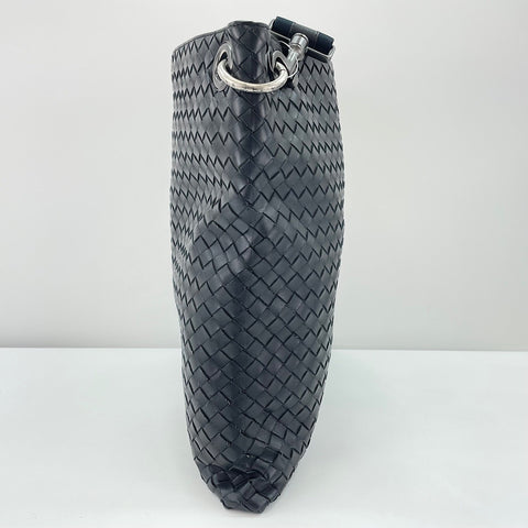 BOTTEGAVENETA INTRECCIATO Shoulder Bag black WS34799
