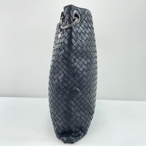 BOTTEGAVENETA INTRECCIATO Shoulder Bag black WS34799