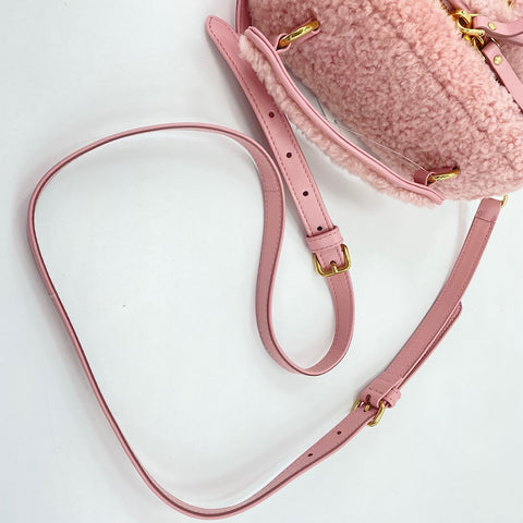 Miu Miu Vanity Case 2-Way Handbag pink WS34812