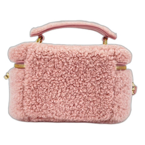 Miu Miu Vanity Case 2-Way Handbag pink WS34812