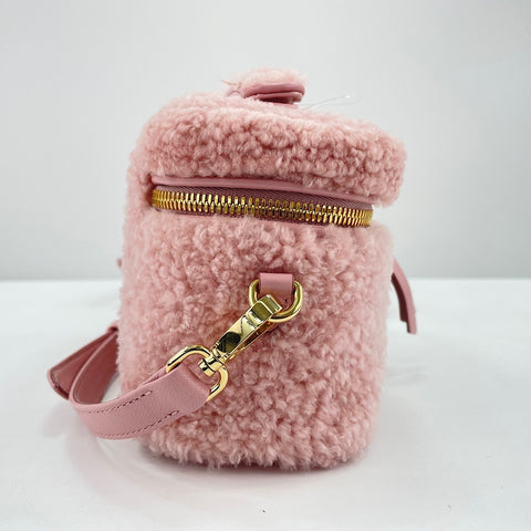 Miu Miu Vanity Case 2-Way Handbag pink WS34812