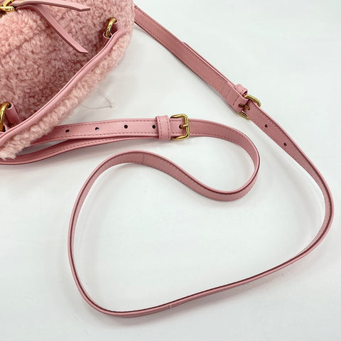 Miu Miu Vanity Case 2-Way Handbag pink WS34812