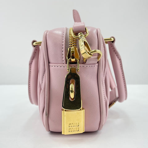Miu Miu Materasse 2WAY Handbag pink WS34813