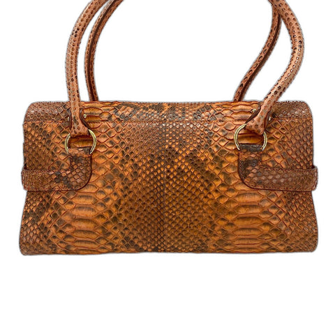Salvatore Ferragamo Gancini Handbag Orange WS34814