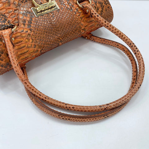 Salvatore Ferragamo Gancini Handbag Orange WS34814