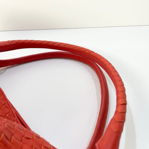 BOTTEGAVENETA INTRECCIATO Tote Bag Orange WS34816
