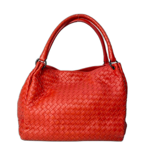 BOTTEGAVENETA INTRECCIATO Tote Bag Orange WS34816