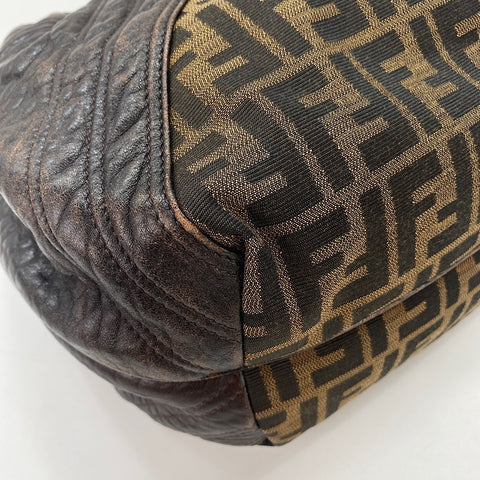 FENDI spy Handbag Brown WS34820