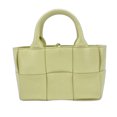 BOTTEGAVENETA Candy Arco 2WAY Handbag yellow WS34823