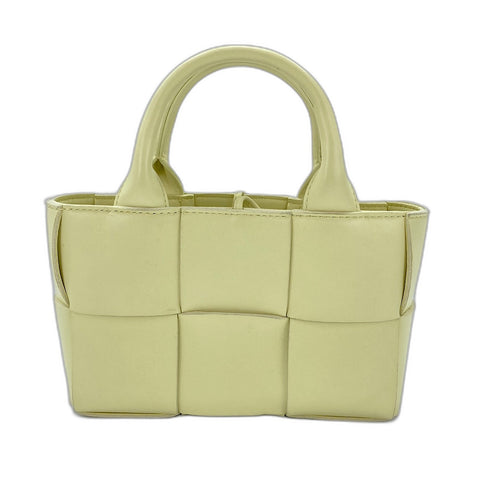 BOTTEGAVENETA Candy Arco 2WAY Handbag yellow WS34823