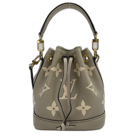 LOUIS VUITTON Nanonoe Shoulder Bag beige WS34833