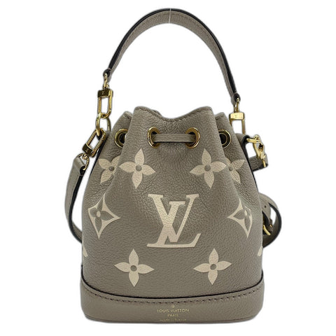 LOUIS VUITTON Nanonoe Shoulder Bag beige WS34833