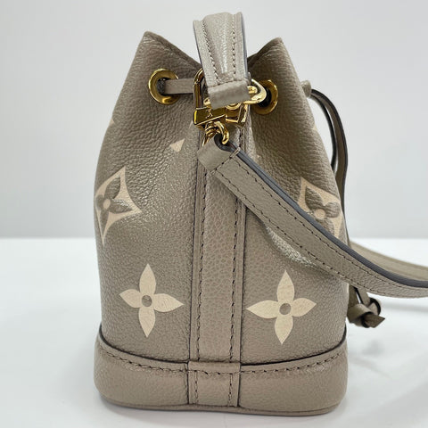 LOUIS VUITTON Nanonoe Shoulder Bag beige WS34833