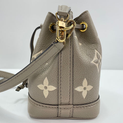 LOUIS VUITTON Nanonoe Shoulder Bag beige WS34833