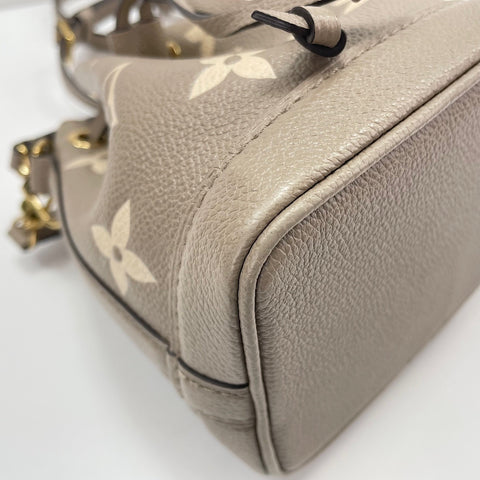 LOUIS VUITTON Nanonoe Shoulder Bag beige WS34833