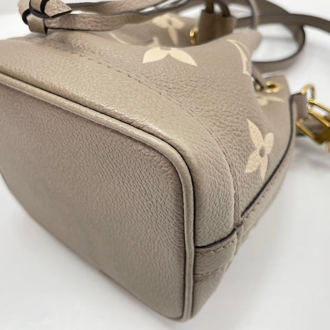 LOUIS VUITTON Nanonoe Shoulder Bag beige WS34833