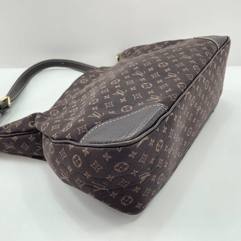 LOUIS VUITTON Monogram mini run Shoulder Bag Brown WS34835