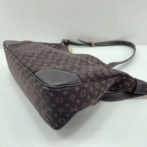 LOUIS VUITTON Monogram mini run Shoulder Bag Brown WS34835