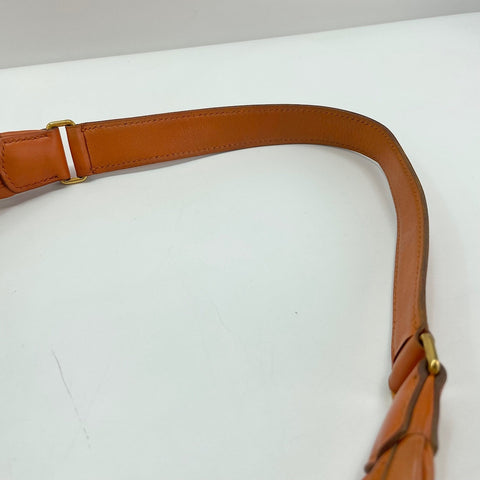HERMES Shoulder Bag Orange WS34838