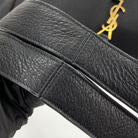 YVES SAINT LAURENT Le Sancassette Bear Cassandra Tote Bag black WS34839
